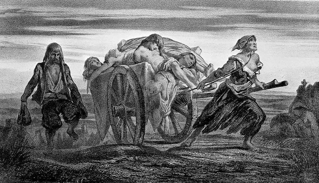 പ്ലേഗിനെ അതിജീവിക്കാൻ ശേഷി ആർജ്ജിച്ച യൂറോപ്പിലെ മനുഷ്യരെപ്പോലെ, പുതിയ രോഗാണുക്കളെ നേരിടാൻ ശേഷി കിട്ടിയ ജീനുകളുള്ള മനുഷ്യർ കൂടി ഉരുത്തിരിഞ്ഞു വരുന്നുണ്ട്. Photo: Wikimedia Commons