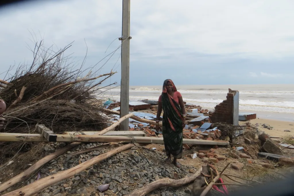 ഫാലിൻ ചുഴലിക്കാറ്റിൽ തകർന്ന വീട് / Photo: EU Civil Protection and Humanitarian Aid