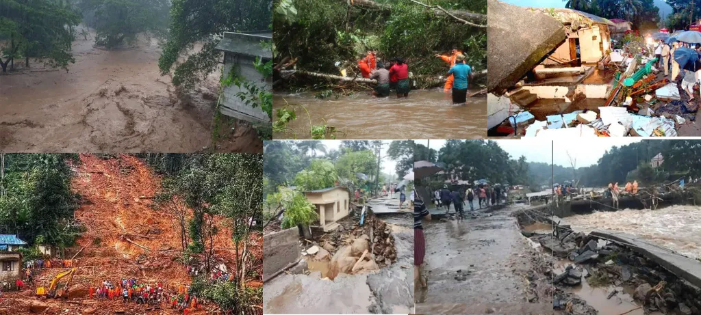 കോട്ടയം - ഇടുക്കി ജില്ലകളുടെ അതിർത്തി പ്രദേശമായ കൂട്ടിക്കലിൽ മൂന്ന് വർഷം മുമ്പുണ്ടായ ഉരുൾപൊട്ടലിന് ശേഷം പുനരധിവാസം ഇപ്പോഴും പൂർത്തിയായിട്ടില്ല. 2021 ഒക്ടോബർ 16-ന് ഉണ്ടായ ഉരുൾപൊട്ടൽ ഒരു കുടുംബത്തിലെ 7 പേരുടെയടക്കം 21 പേരുടെ ജീവനെടുത്തിരുന്നു.