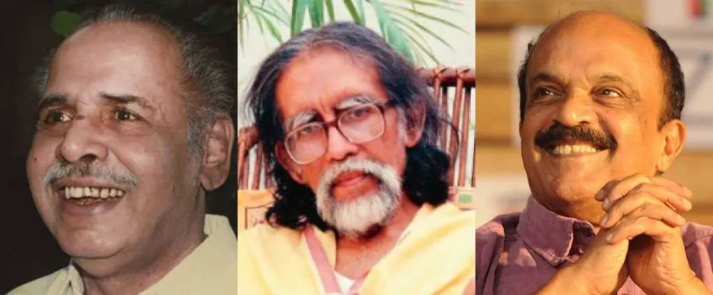 വി.കെ.എൻ., ഒ.വി. വിജയൻ, സക്കറിയ