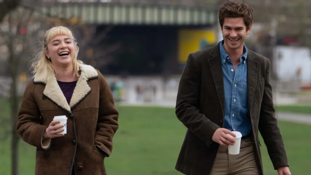 Andrew Garfield, Florence Pugh എന്നിവരാണ് We Live in time എന്ന സിനിമയിൽ മുഖ്യ കഥാപാത്രങ്ങളെ അവതരിപ്പിക്കുന്നത്.  