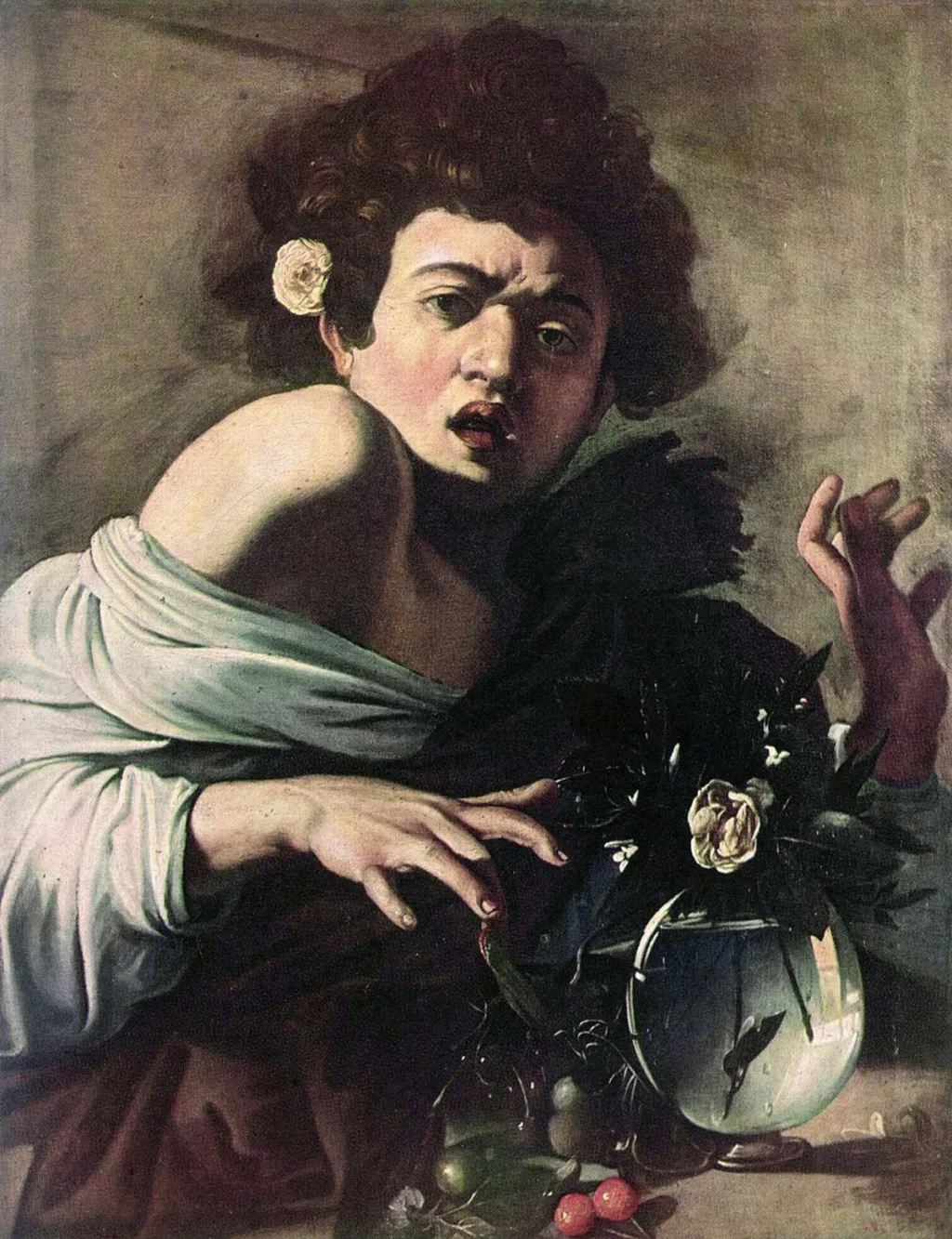 boy bitten by a lizard / Michelangelo Merisi da Caravaggio