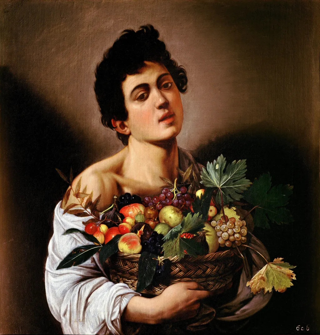 boy with basket of fruit / Michelangelo Merisi da Caravaggio