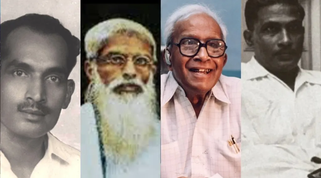 പി.കെ. ബാലകൃഷ്‌ണൻ, കേസരി ബാലകൃഷ്‍ണപിള്ള, ഇ.എം.എസ്, കെ. ദാമോദരൻ എന്നിങ്ങനെ  ചരിത്രവിഷയങ്ങൾ കൈകാര്യം ചെയ്തിരുന്ന എഴുത്തുകാരെ പ്രത്യേകമായി ചരിത്രത്തിൽ ‘skilled’ അല്ലാത്തവരായി തന്നെ എം.ജി.എസ് കണ്ടിരുന്നു. 