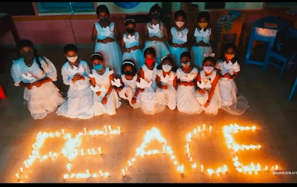 യുദ്ധവിരുദ്ധ ദിനാചരണം, മുണ്ടക്കൈ സ്കൂൾ