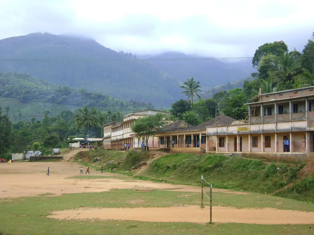 ദുരന്തത്തിനു മുമ്പുള്ള വെള്ളാർമല സ്‌കൂൾ