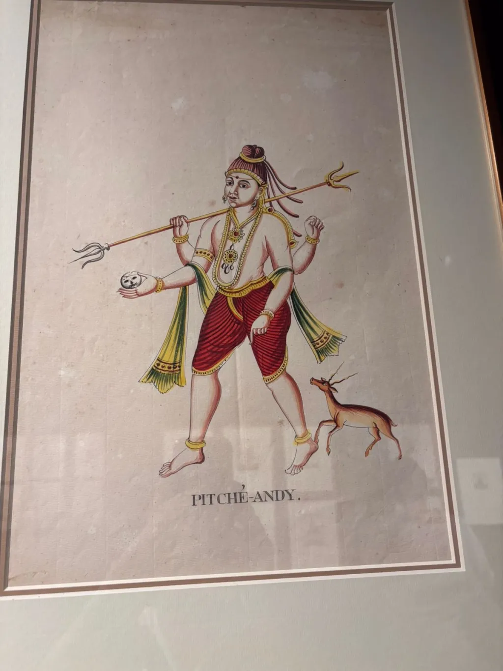 ഡൽഹി ആർട്ട്‌ ഗ്യാലറിയിലെ A Treasury of Life -Indian Company Painting C 1790 -1835 എന്ന പ്രദർശനത്തിൽ നിന്ന്.