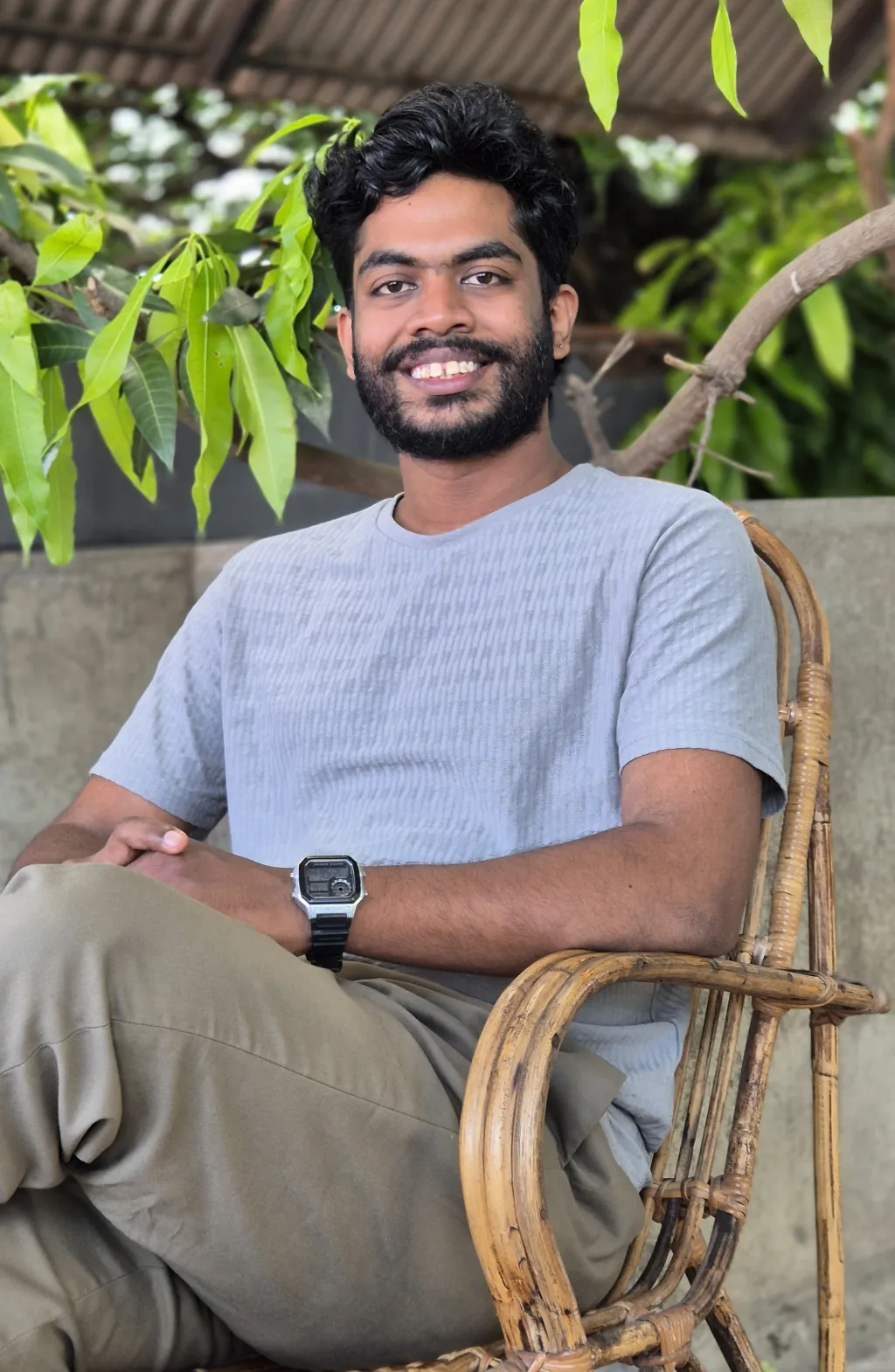 Beyond The Land Of Hattamala എന്ന നാടകത്തിന്റെ സംവിധായകൻ അജിത് ലാൽ 