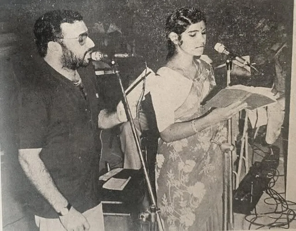 പി. ജയചന്ദ്രന്റെ ഗാനമേളയിൽനിന്ന് (1981).