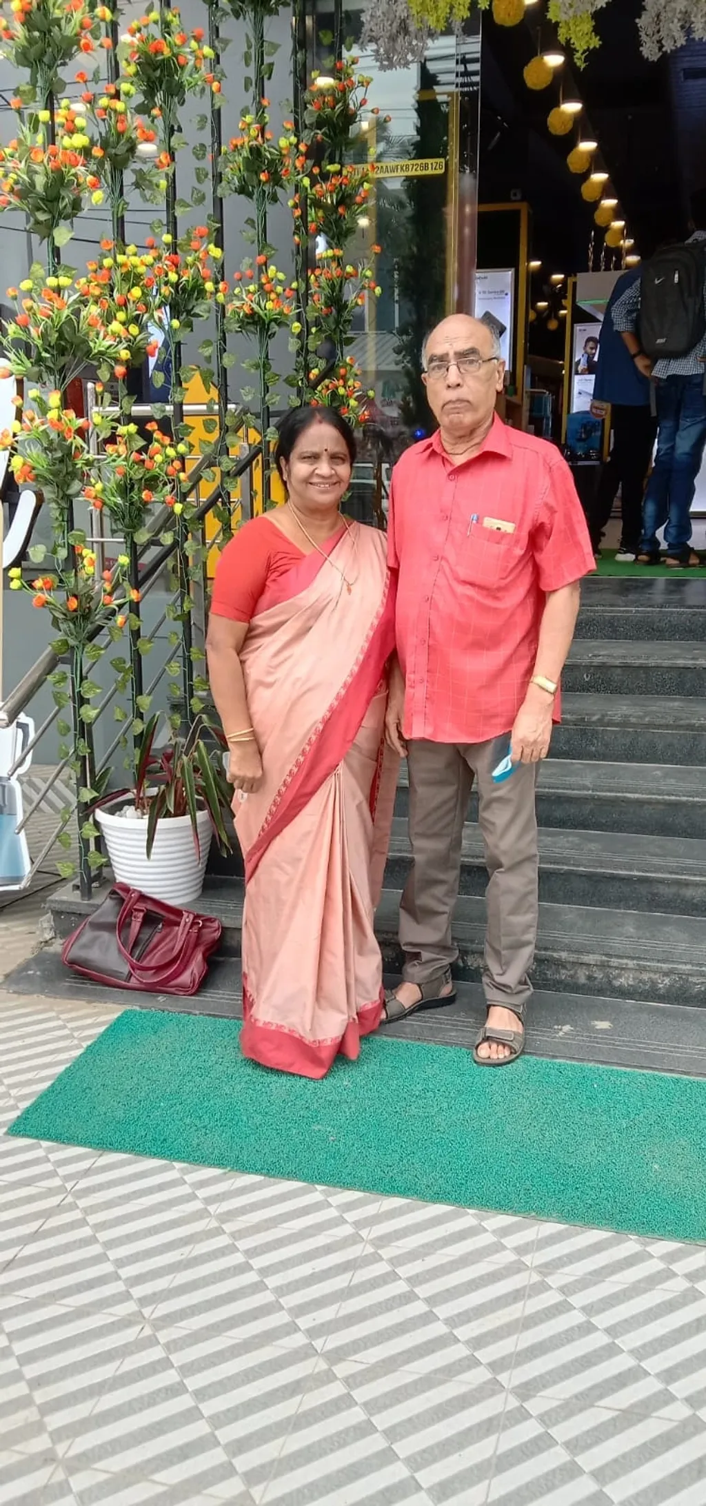 സി.ആര്‍. സുലോചനയും ജീവിതപങ്കാളി രാമകൃഷ്ണനും