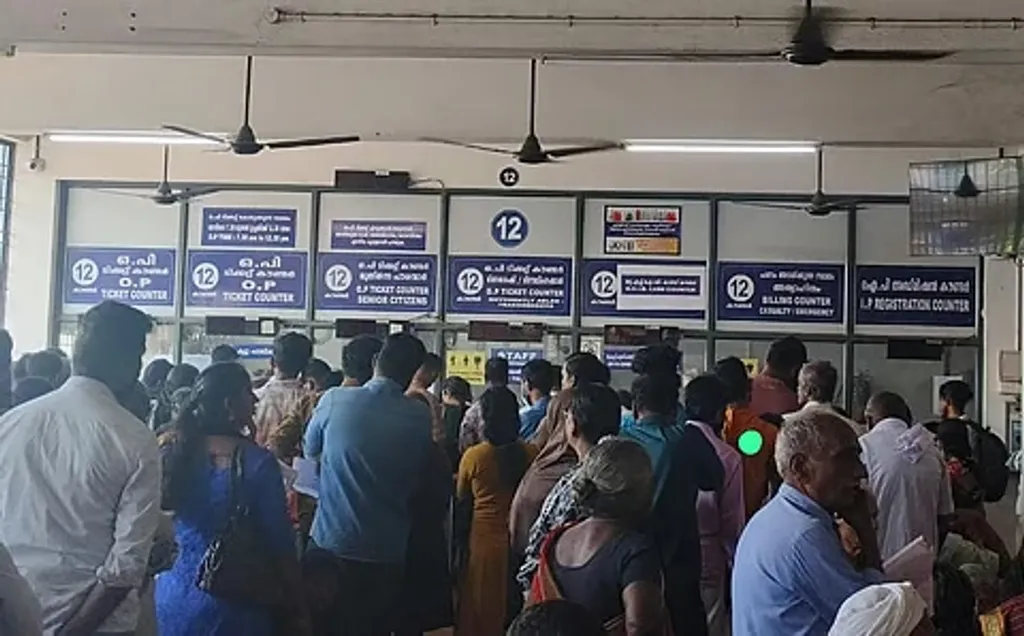 വലിയ ആൾക്കൂട്ടത്തെ നേരിടേണ്ടിവരുന്ന ഇടങ്ങളാണ് പൊതുവേ ഇന്ത്യൻ ആശുപത്രികൾ. 