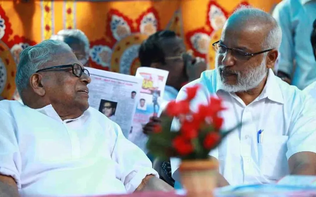 വി.എസ് അച്യുതാനന്ദനും എം.എ. ബേബിയും