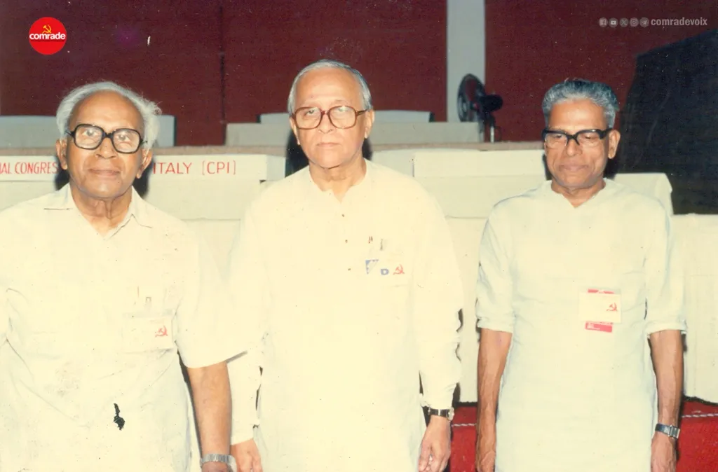 ഇ.എം.എസ്, ജ്യോതി ബസു, വി.എസ്. അച്യുതാനന്ദൻ.