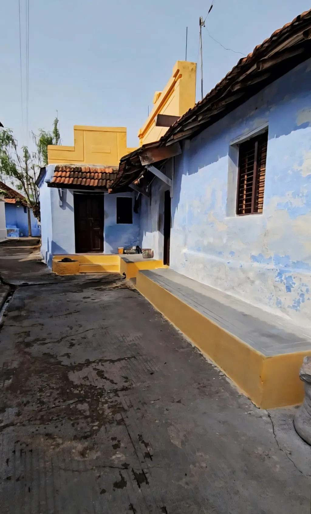 സിനിമയിൽ ജെയിംസിന്റെ ഭാര്യ കാത്തിരിക്കുന്ന ഇടം.            Photo credit / നന്ദ ബി. എസ്.