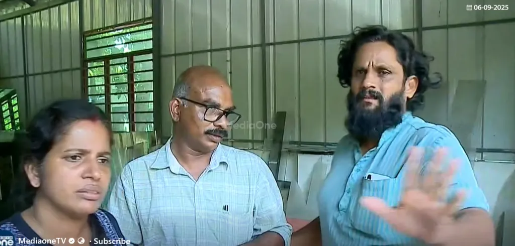 LC സെക്രട്ടറി സംഭവത്തെക്കുറിച്ചു മാധ്യമങ്ങളോട് സംസാരിക്കുമ്പോൾ ഒരു സംഘം സി പി എമ്മുകാർ വരുന്നു. അയാളെ ബലം പ്രയോഗിച്ചു തള്ളിമാറ്റുന്നു. ഒരു സ്ത്രീയടക്കമുള്ള സംഘം ക്യാമറയുടെ ലെൻസിൽ കൈവെച്ചുതടഞ്ഞുകൊണ്ട് recording നിർത്തിവെക്കാൻ ഭീഷണിപ്പെടുത്തുന്നു. 