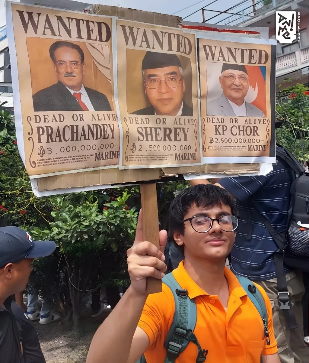 നേപ്പാളിലെ ജെൻ-സി സമരം എന്തുകൊണ്ട് ഒരു മാതൃകയല്ല എന്ന് വ്യാഖ്യാനിക്കപ്പെടുന്നതിൻെറ കാരണം അതിൻെറ അരാഷ്ട്രീയ ആൾക്കൂട്ട അക്രമ സ്വഭാവമാണ്.  Photo: @pewpiece /  X 