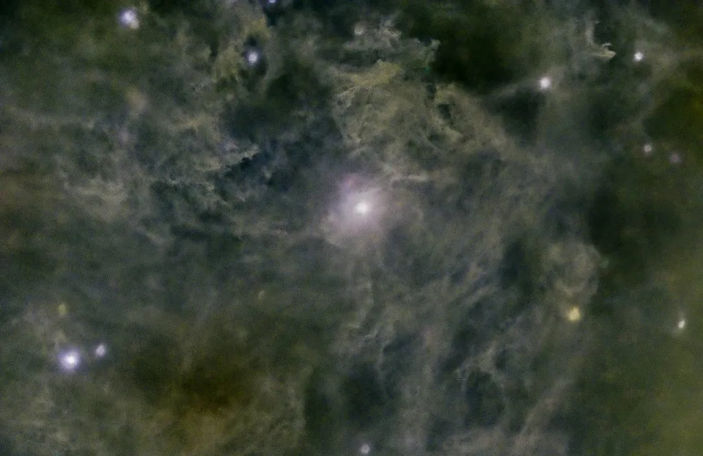 IFN - Polaris - Gas cloud around the star Polaris- by Snehit
