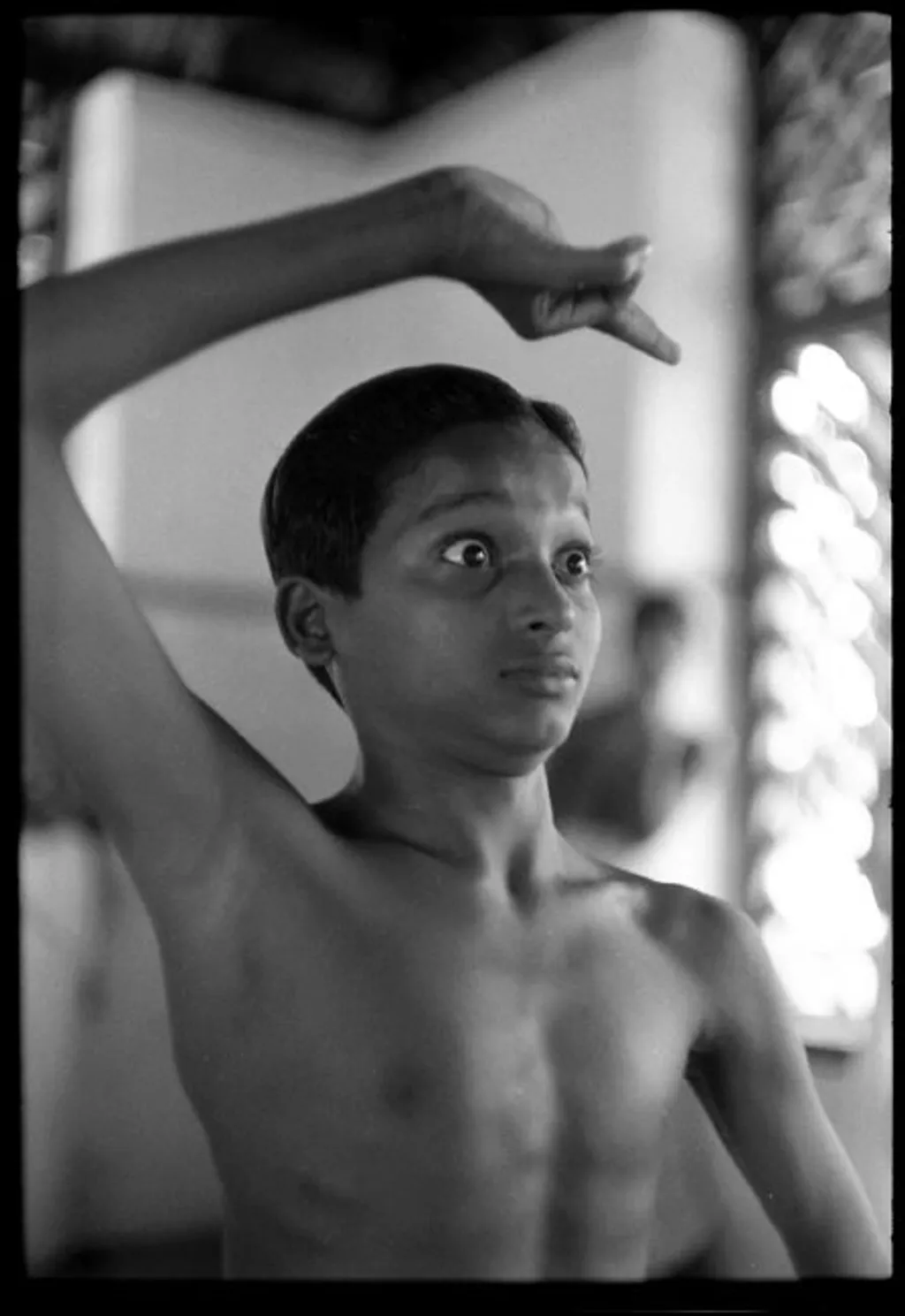 കലാമണ്ഡലം ഗോപി കലാമണ്ഡലം വിദ്യാർത്ഥിയായിരുന്നപ്പോൾ. Photo Credit/ werner bischof