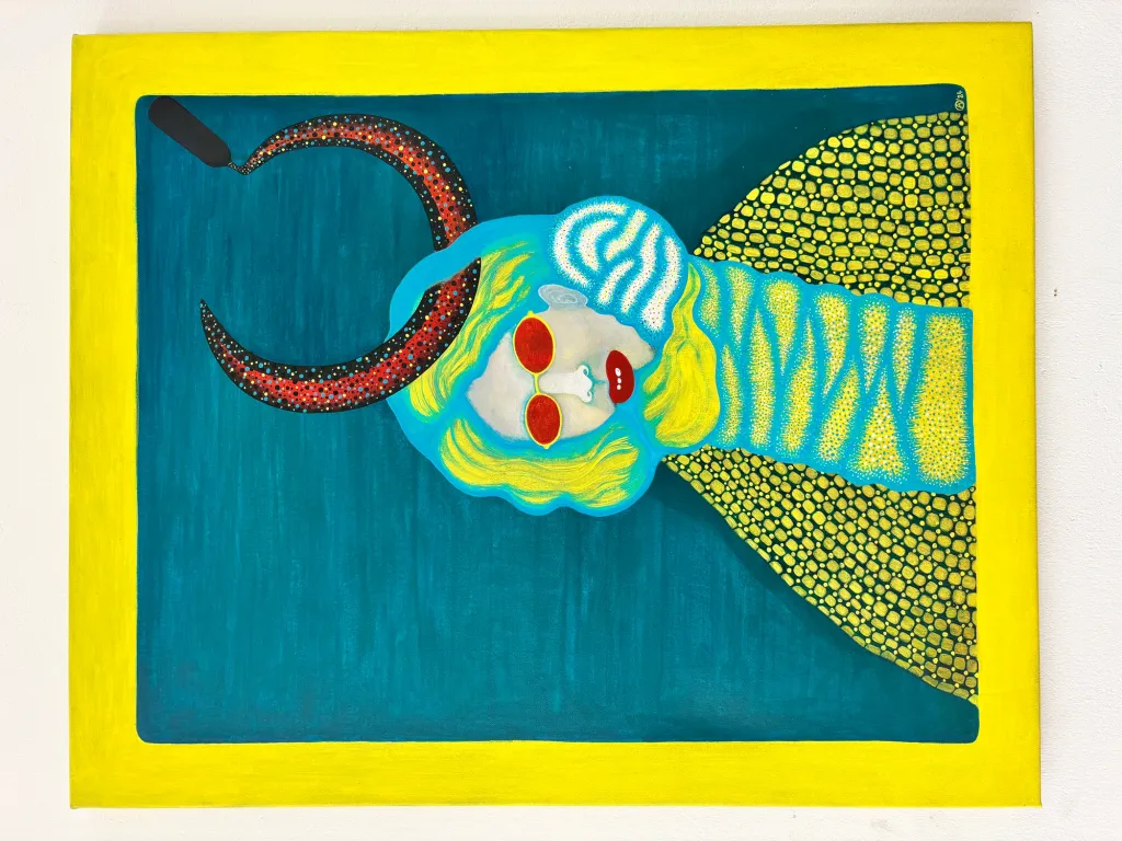 Sakhi | Acrylic on Canvas | 75.5x61 cm |Year: 2024