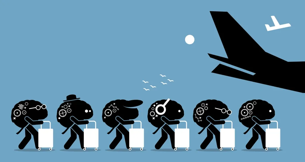 "ബ്രെയിൻ ഡ്രെയിൻ" എന്ന് വിളിക്കപ്പെടുന്നത് വിദഗ്ദ ജോലികൾക്കായി ഇന്ത്യൻ മസ്തിഷ്കത്തിന് ആവശ്യക്കാർ ഏറെയുണ്ടെന്നതിന്റെ തെളിവ് മാത്രമായിരുന്നു.