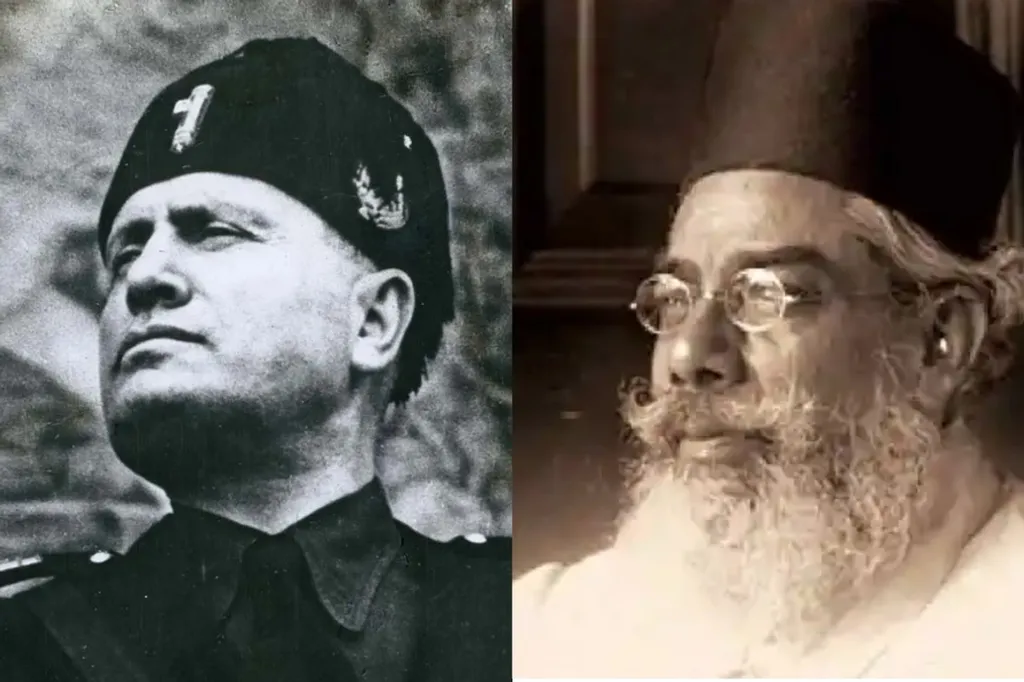 എം. എസ്. ഗോൾവാൾക്കറും വി. ഡി. സർവർക്കറും ഹിറ്റ്‌ലറുടെ സാംസ്കാരിക ദേശീയതയിലാണ് ഒട്ടിനിന്നത്‌. ആ വഴിയിൽ ഇന്ത്യയിൽ ഹിന്ദു രാഷ്ട്രം സ്ഥാപിക്കാനും   ജനതയെ ശുദ്ധീകരിക്കാനുമായിരുന്നു ആഹ്വാനം.   RSS നേതാവ് ബി.എസ്. മൂഞ്ചേ 1931-ൽ മുസോളിനിയെ സന്ദർശിച്ചതും മറക്കാനാവില്ല. 