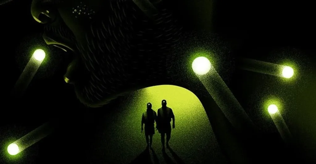 വിനോയ് തോമസിന്റെ 'കളിഗമനാറിലെ കുറ്റവാളികൾ’ എന്ന കഥയുടെ ചലച്ചിത്രാവിഷ്കാരമാണ് ലിജോ ജോസ് പെല്ലിശ്ശേരിയുടെ ‘ചുരുളി’. മിഡ്സൊമ്മർ പോലെ മറ്റൊരു ദേശത്തിലെത്തുകയാണ് കേന്ദ്ര കഥാപാത്രങ്ങളായ ഷാജീവനും ആന്റണിയും എന്ന രണ്ടു പോലീസുകാർ.