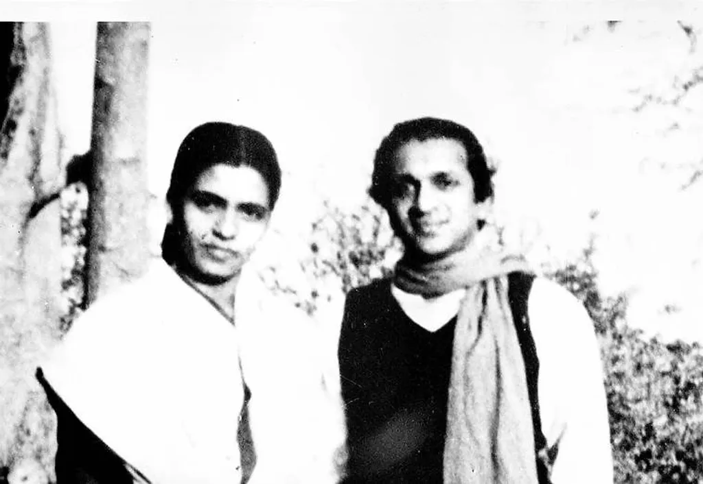 അന്നപൂർണ്ണയും ജീവിതപങ്കാളി രവിശങ്കറും.