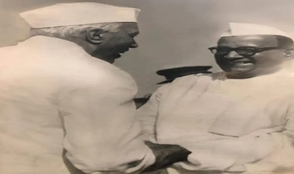 ശ്രീകൃഷ്ണ സിൻഹയും ജവഹലാൽ നെഹ്‌റുവും 