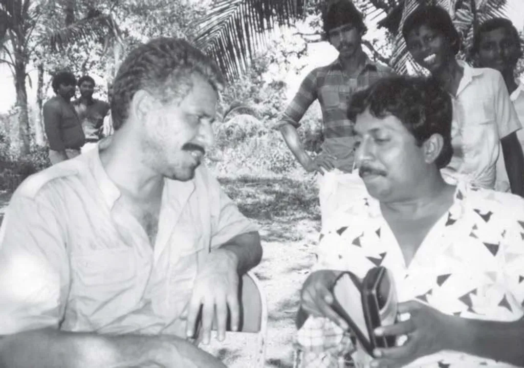 ഓംപുരി, ശ്രീനിവാസൻ.