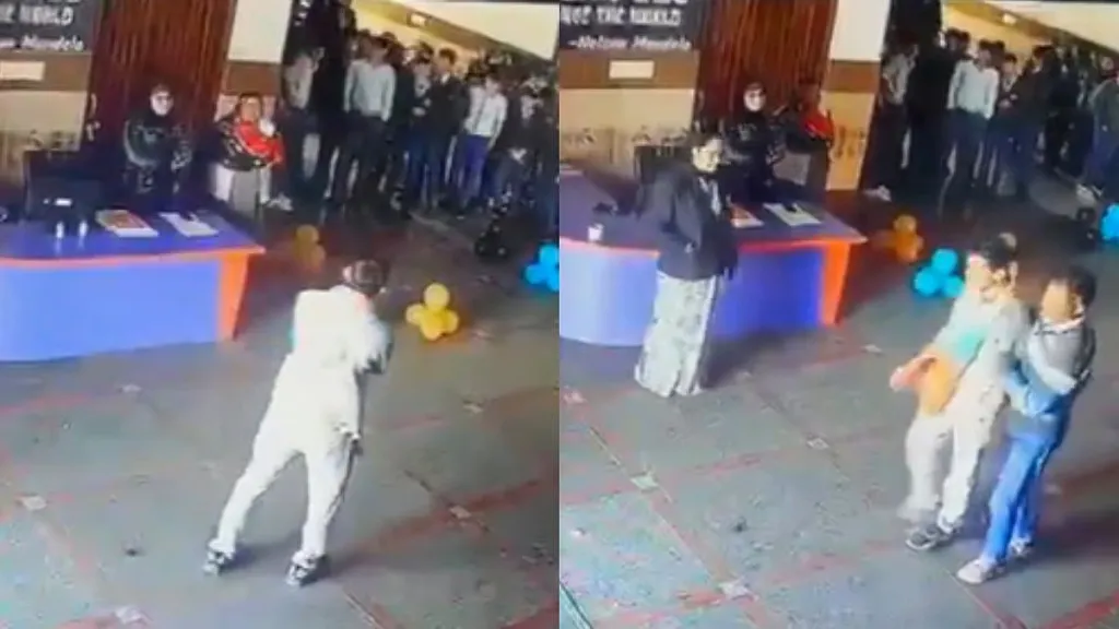 രാജസ്ഥാനിൽ നാഗൗറിലെ സെന്റ് സേവ്യേഴ്‌സ് സ്‌കൂളിൽ 400 ഓളം വിദ്യാർത്ഥികൾ പങ്കെടുത്ത ക്രിസ്മസ് ആഘോഷത്തിനിടെ, സംഘ്പരിവാർ പ്രവർത്തകർ നടത്തിയ ആക്രമണം.