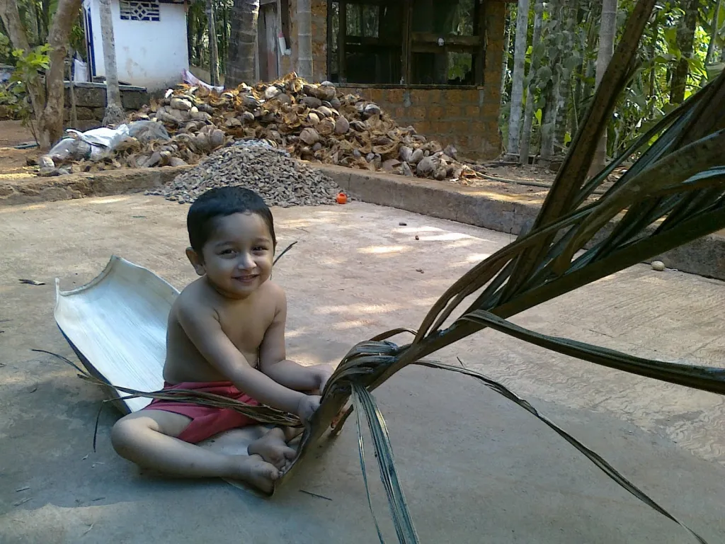  ഒരു ഓലയൊപ്പിച്ചുകൊടുത്താൽ ഒരു ബാറ്റ് കമ്മീഷൻ കിട്ടുന്ന കാലം. ഓല എടുക്കാൻ പോകുമ്പോൾ ഒരു പാള കിട്ടിയാൽ അത് മുറ്റത്ത് സർവീസ് ആരംഭിക്കും. 