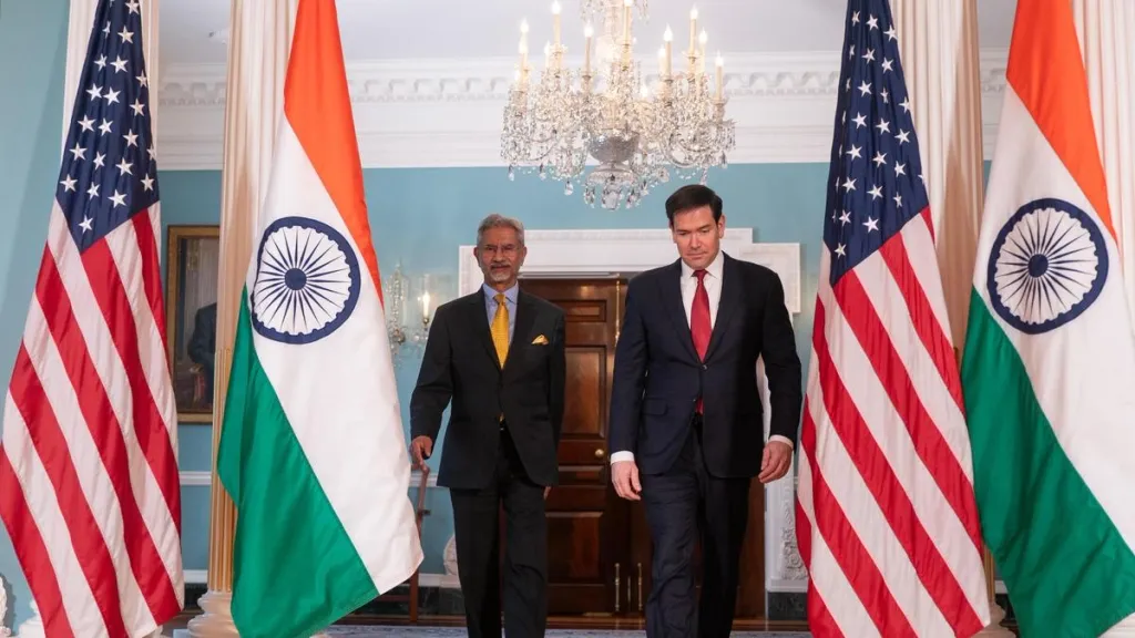 യുഎസ് സ്റ്റേറ്റ് സെക്രട്ടറി മാർക്കോ റൂബിയോയും ഇന്ത്യൻ വിദേശകാര്യ മന്ത്രി എസ് ജയശങ്കറും. ഇന്ത്യ- യു.എസ് വ്യാപാര കരാറിലെ ലഭ്യമായ വിവരങ്ങൾ സൂചിപ്പിക്കുന്നത്, കാർഷികോല്പന്നങ്ങൾക്കുള്ള ഇറക്കുമതിച്ചുങ്കം പൂജ്യം ശതമാനം ആയിരിക്കുമെന്നാണ്.