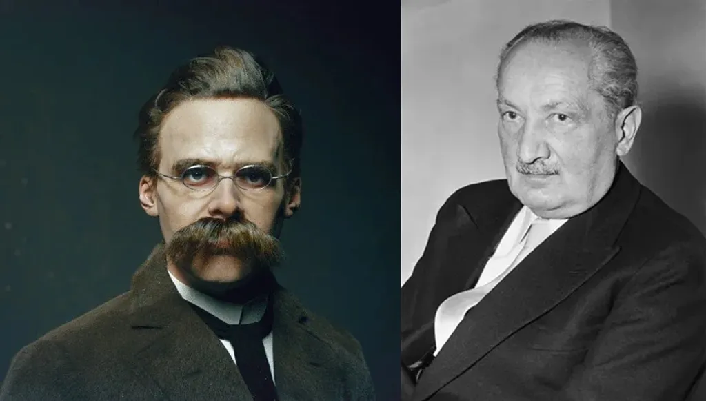 ഫ്രിഡ്രിക് നീഷെ, മാർട്ടിൻ ഹൈഡഗർ