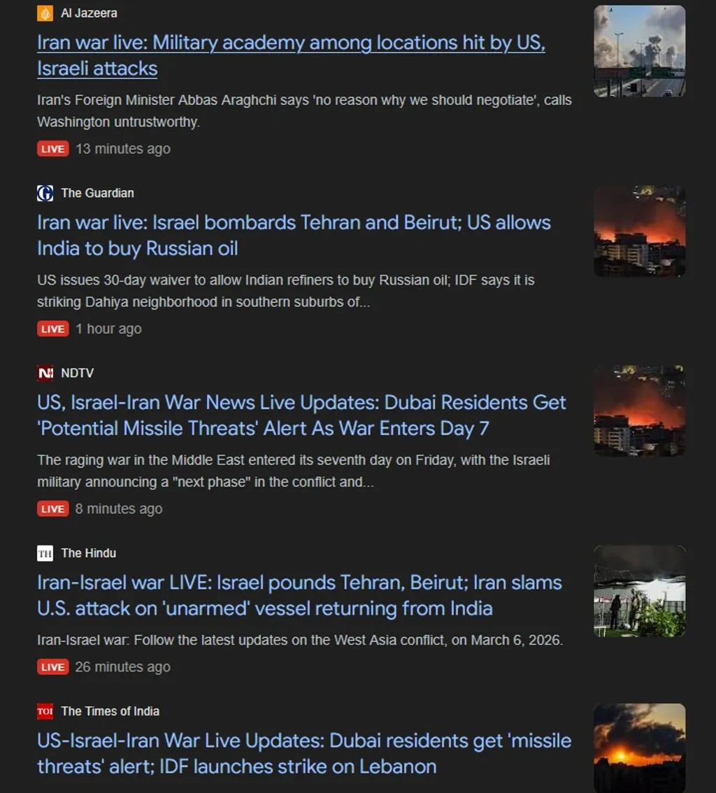 യുദ്ധഭൂമിയിൽ മിസൈലാക്രമണം നടക്കുമ്പോൾ, ഡിജിറ്റൽ പ്ലാറ്റ്ഫോമുകളിൽ ‘വിവരങ്ങളുടെ’ പ്രഹരങ്ങളാണ് നടക്കുന്നത്. 