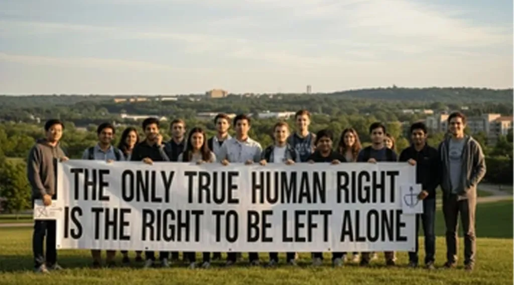 Right to be Left Alone - സ്വകാര്യതയെ സംബന്ധിച്ചുള്ള ആധുനിക സമൂഹത്തിന്റെ നിദർശനമാണ്. ലിബറൽ കാഴ്ചപ്പാടിലെ വ്യക്തി സങ്കല്പനം സ്വകാര്യതയെക്കുറിച്ചു പ്രധാനമാണ്. 