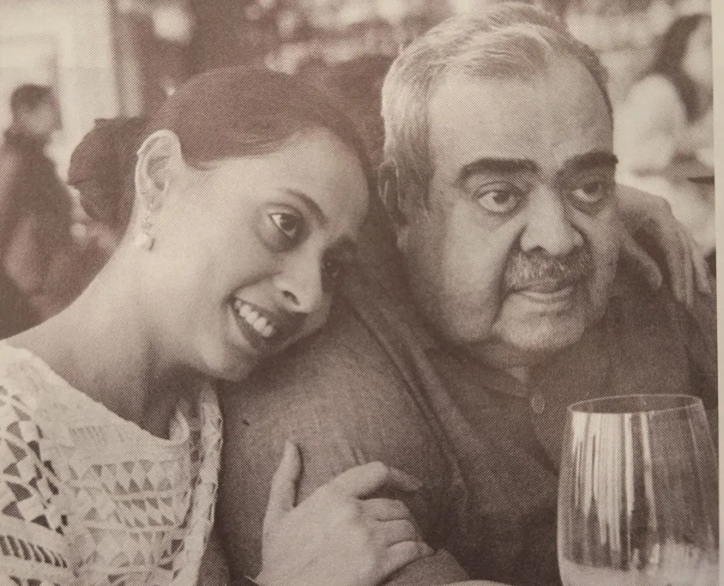  കെ.പി. ഉണ്ണികൃഷ്ണനും മകൾ നിരഞ്ജനയും.