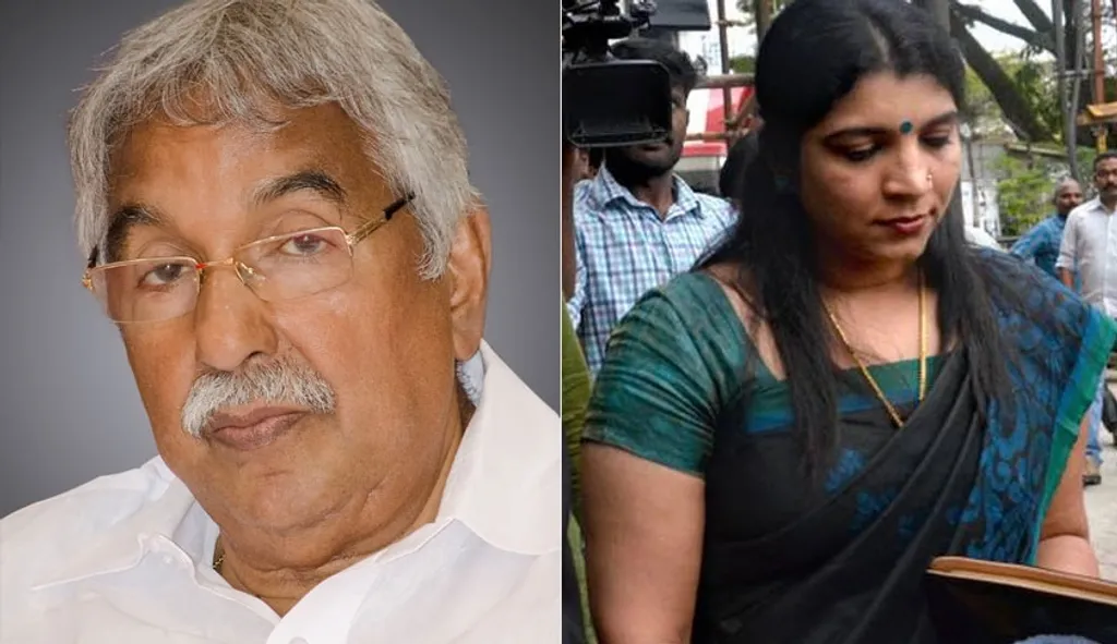 ഉമ്മൻചാണ്ടി, സരിത എസ്. നായർ. സരിത നായരുടെ വ്യാജപരാതി പൊട്ടിത്തെറിച്ചില്ലായിരുന്നെങ്കിൽ ഒരുപക്ഷേ ഉമ്മൻ ചാണ്ടി വീണ്ടും കേരള മുഖ്യമന്ത്രിയായേനെ. അങ്ങനെയെങ്കിൽ പ്രതിപക്ഷത്തിരിക്കുമായിരുന്ന എൽ ഡി എഫ് വിഴിഞ്ഞം പദ്ധതിക്കും അദാനിക്കുമെതിരെ കാര്യമായി സമരം ചെയ്തേനെ.