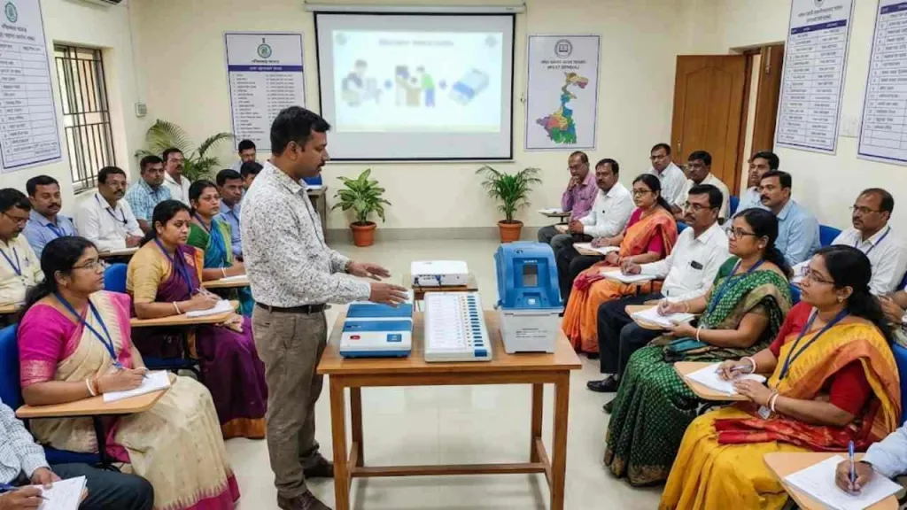 തെരഞ്ഞെടുപ്പിനുമുൻപ് രണ്ട് പരിശീലന ക്ലാസുകളുണ്ട്; തലേന്നും തെരഞ്ഞെടുപ്പ് ദിവസവുമടക്കം. ഇതിനായി രണ്ടു ദിവസത്തെ താമസത്തിനാവശ്യമായ സജ്ജീകരണങ്ങൾ ആവശ്യമാണ്. 