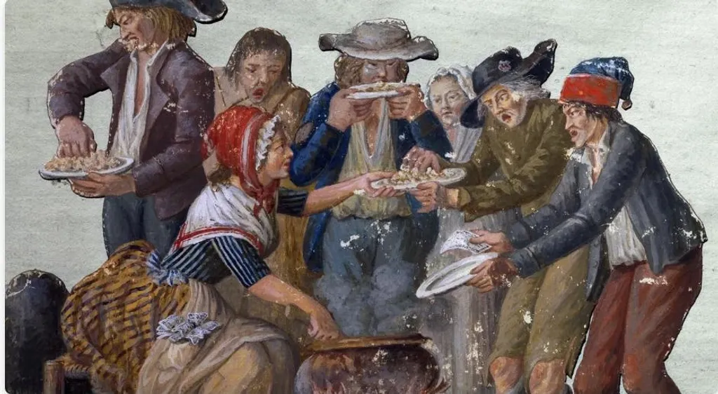 ഒരു ശതമാനം ധനികർക്ക് അമിത ഭോജനം കാരണം ദഹനക്കുറവുണ്ടായെങ്കിൽ, തൊണ്ണൂറ്റിഒൻപത് ശതമാനം മനുഷ്യർ കൊടുംദാരിദ്ര്യത്തിൽ  ജീവിക്കേണ്ട അവസ്ഥയായിരുന്നു അന്ന് ഫ്രാൻസിലെന്ന് നിരീക്ഷിക്കപ്പെട്ടിട്ടുണ്ട്.