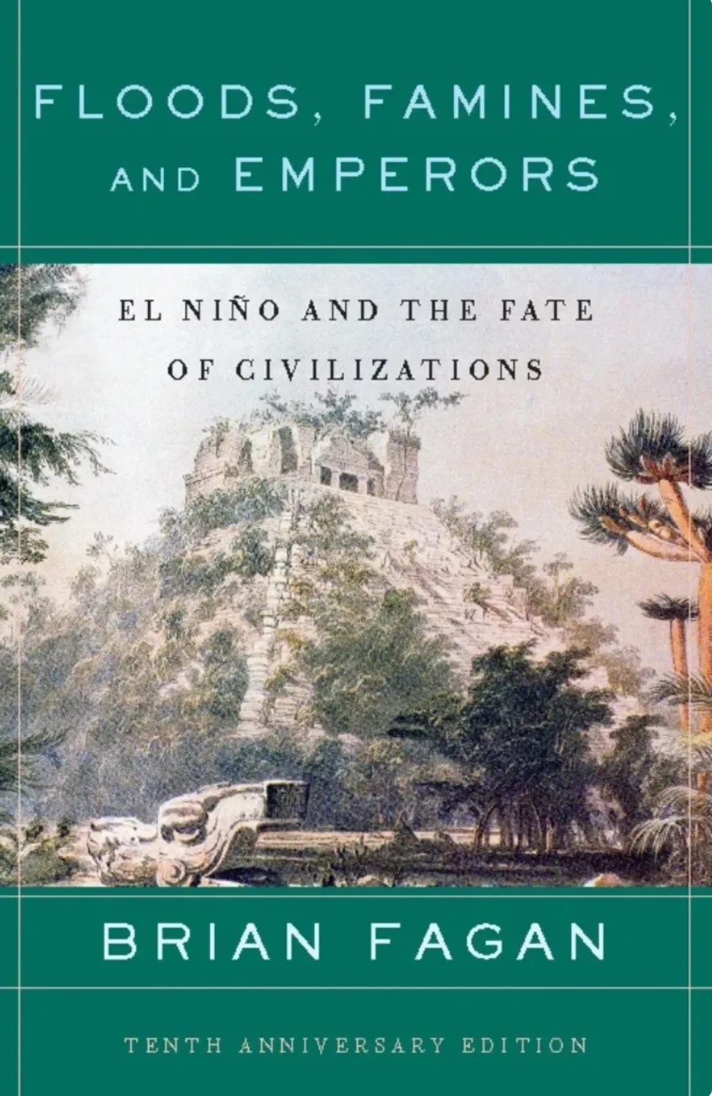  ബ്രയാൻ ഫാഗൻ തന്റെ Floods, Famines, and Emperors: El Nino and the Fate of Civilizations എന്ന കൃതിയിൽ കാലാവസ്ഥാ വ്യതിയാനങ്ങൾ മൂലമുള്ള സാമൂഹിക പരിവർത്തനങ്ങളെ ദീർഘകാല ചരിത്രത്തിന്റെ (longue duree history) പശ്ചാത്തലത്തിൽ ഫ്രഞ്ച് പ്രതിസന്ധിയെ വിലയിരുത്തുന്നു. 