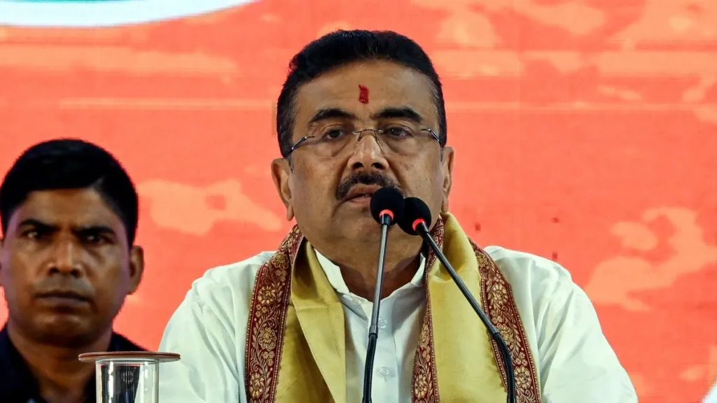 പശ്ചിമബംഗാള്‍ മുഖ്യമന്ത്രി സുവേന്ദു അധികാരി