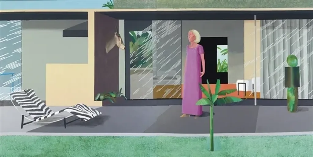 David Hockney, Beverly Hills housewife