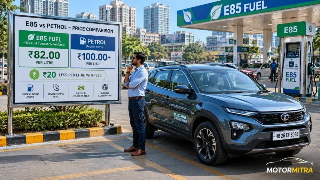 E85 ഇന്ധനത്തെ അനുകൂലിക്കുന്ന പ്രധാന വാദങ്ങളിലൊന്ന്, പെട്രോളിനെ അപേക്ഷിച്ച് കുറഞ്ഞ വിലയിൽ ലഭ്യമാകുന്നതിനാൽ, ഇത് രാജ്യത്തിന്റെ ഊർജസുരക്ഷയ്ക്കും ഉപഭോക്തൃ ക്ഷേമത്തിനും ഒരേസമയം സഹായകമാകുമെന്നതാണ്. / Representative image