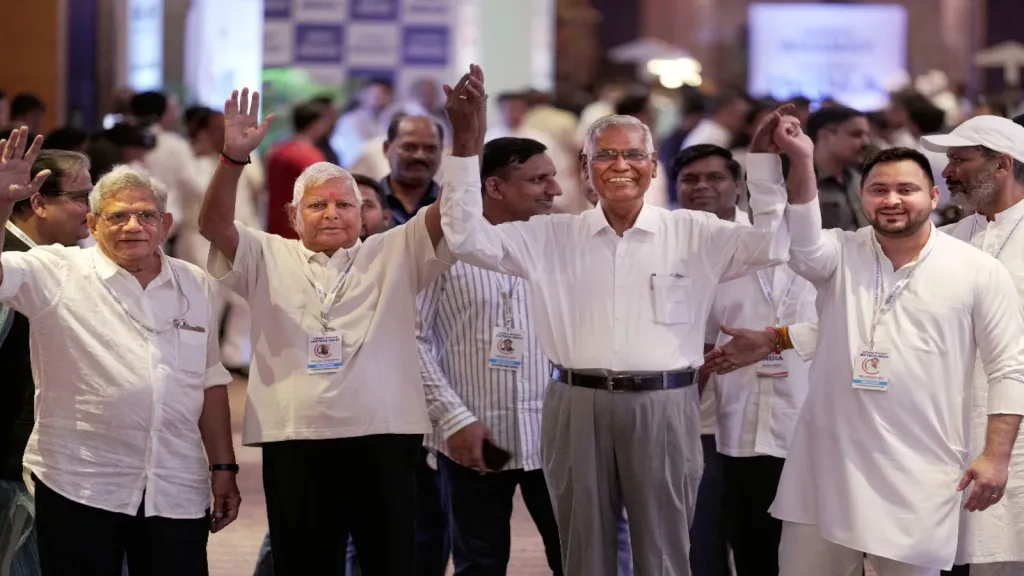 മതനിരപേക്ഷതയും ജനാധിപത്യവും ഭരണഘടനയും സംരക്ഷിക്കാനുള്ള യോജിച്ച പോരാട്ടവേദിയെന്ന നിലയ്ക്കാണ് ഇന്ത്യാ ബ്ലോക്കിനെ ഇടതുപക്ഷപാർട്ടികൾ പൊതുവെ സ്വാഗതം ചെയ്തതും സീതാറാം യെച്ചൂരിയെപോലുള്ള നേതാക്കൾ അതിന് മുൻകൈ എടുത്തതും. 