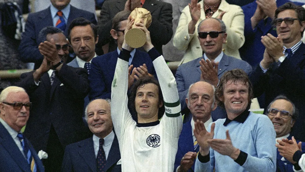 Football of another kind held sway then as the Dutchmen under Johan Cruyff and Germany, powered by Franz Beckenbauer, took over the World Cup stage. 