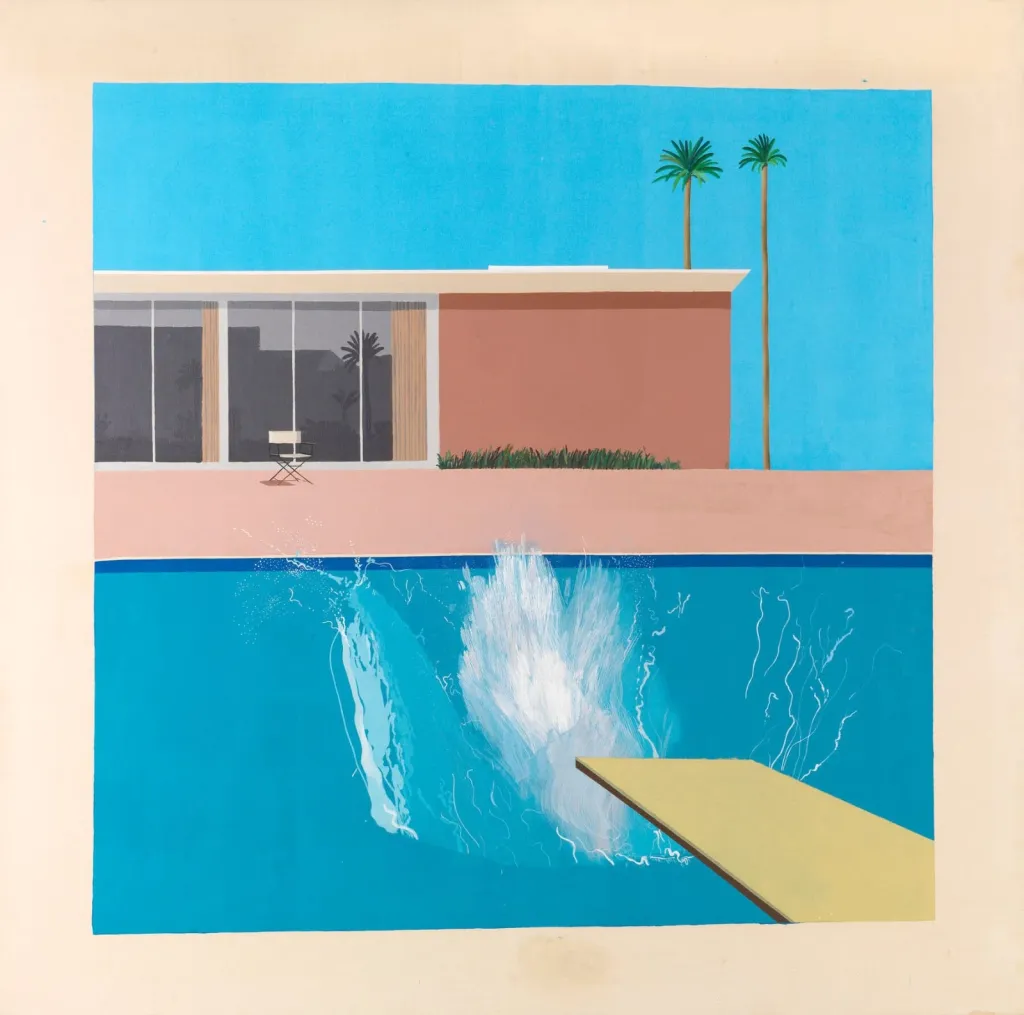 David Hockney, A bigger splash