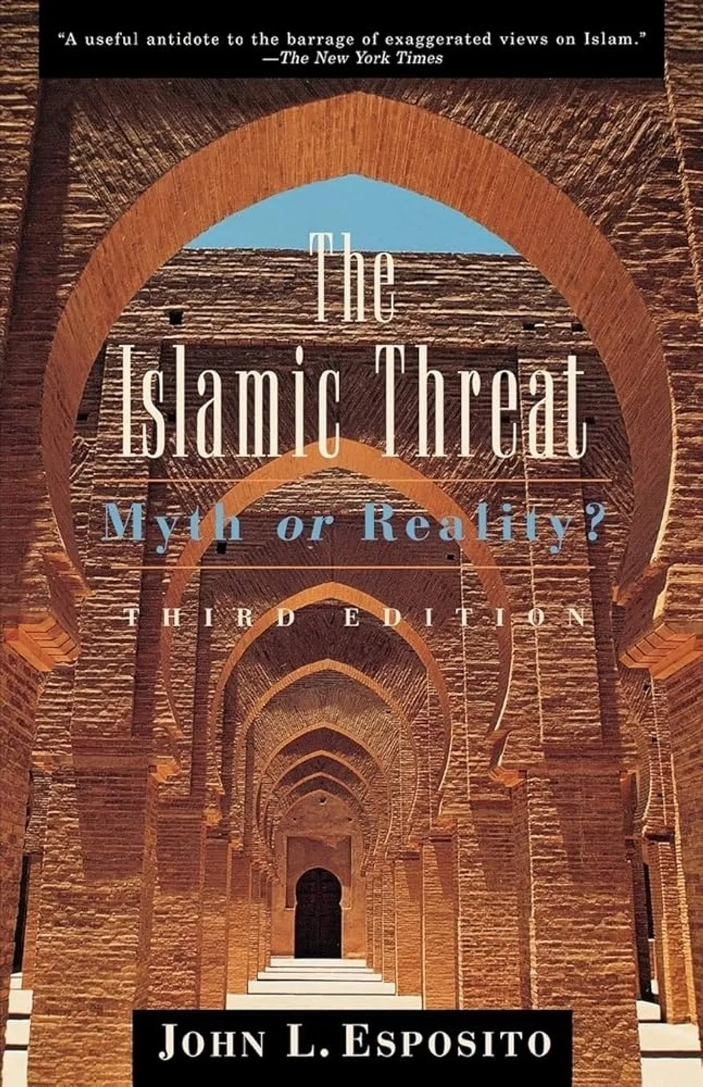 ‘ഇസ്ലാമിക ഭീഷണി: മിത്തോ യാഥാർഥ്യമോ’ (The Islamic Threat: Myth or Reality?) എന്ന കൃതിയിലൂടെ പാശ്ചാത്യരാജ്യങ്ങളെ നേരിടുന്ന ഒരൊറ്റ ഏകീകൃത രാഷ്ട്രീയശക്തിയാണ് ഇസ്ലാം എന്ന സങ്കൽപ്പത്തെ അദ്ദേഹം തള്ളിക്കളഞ്ഞു.