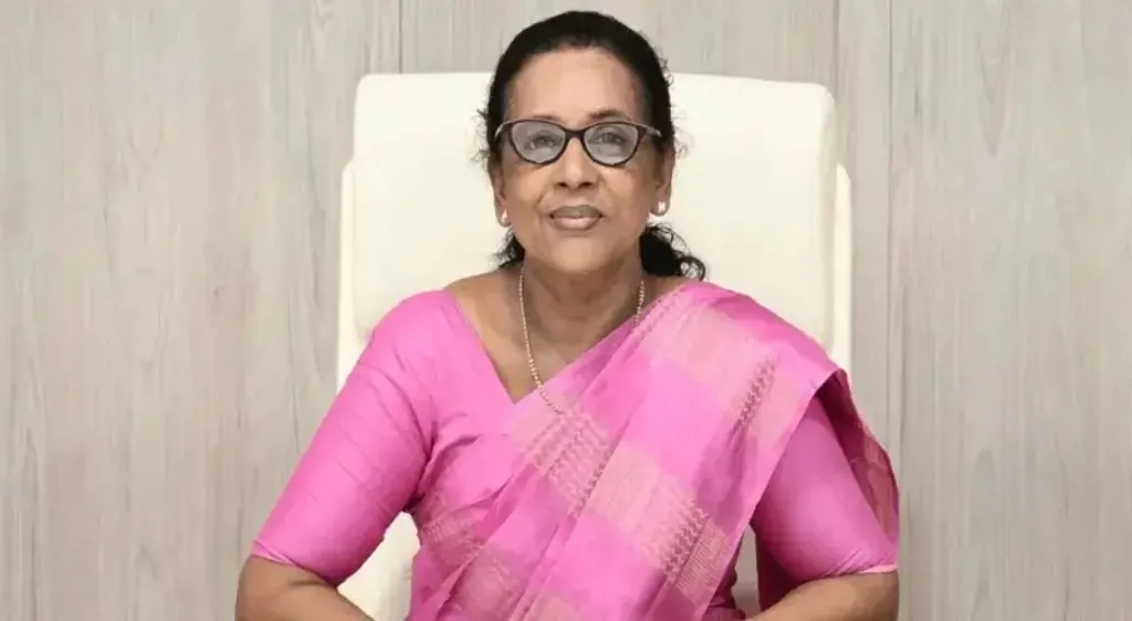 ശ്രീ ശങ്കരാചാര്യ സംസ്കൃത സർവകലാശാല താത്കാലിക വൈസ് ചാൻസലർ ഡോ.സിസ തോമസ്.