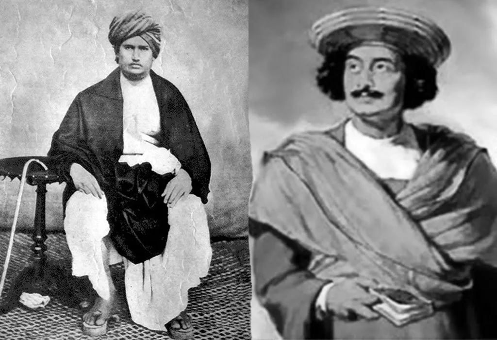 ദയാനന്ദ സരസ്വതി, രാജാറാം മോഹൻ റോയ്. കൊളോണിയലിസവും മിഷനറിമാരും ഉയർത്തിയ വെല്ലുവിളികൾ ഹിന്ദു സമൂഹത്തിനുള്ളിൽ തന്നെയുള്ള ബുദ്ധിജീവികളെ അഗാധമായി സ്വാധീനിച്ചു. രാജാറാം മോഹൻ റോയ്, ദയാനന്ദ സരസ്വതി തുടങ്ങിയ 'ദേശീയ ലൂഥർമാർ' എന്ന് വിശേഷിപ്പിക്കാവുന്ന നവോത്ഥാന നായകരുടെ ഉദയമാണ് പിന്നീട് കാണുന്നത്. 