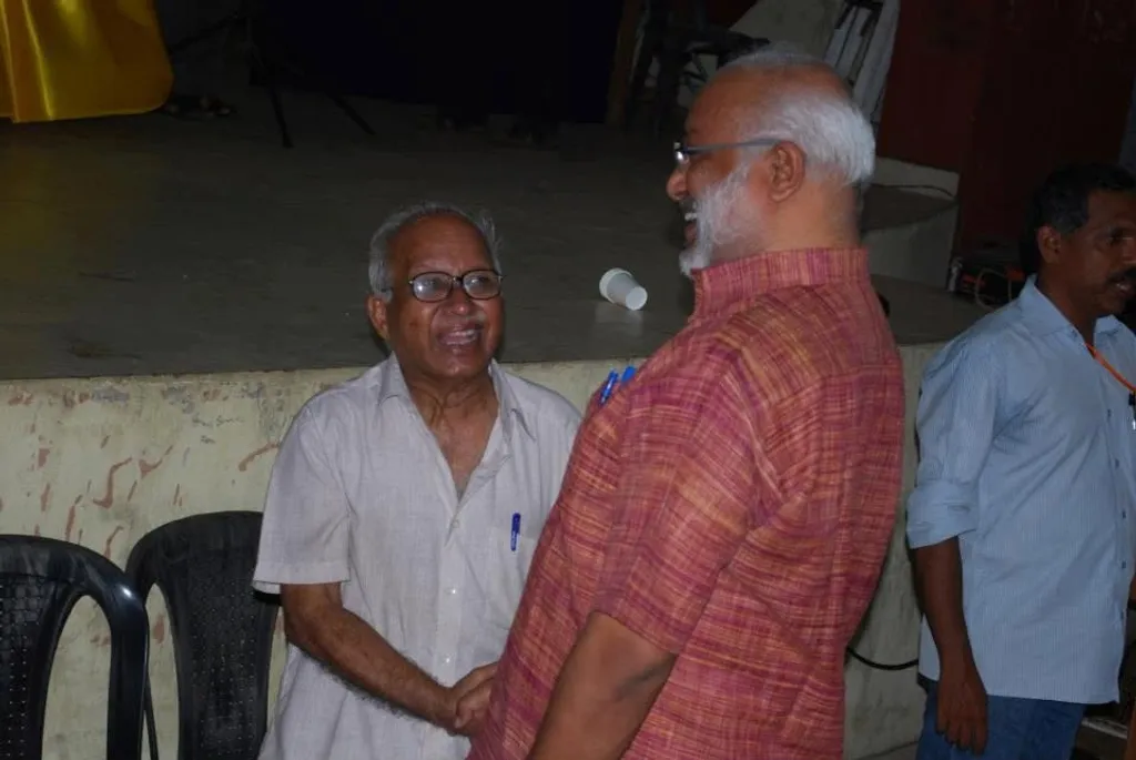 എം. പി. പരമേശ്വരനും എം.എ. ബേബിയും.